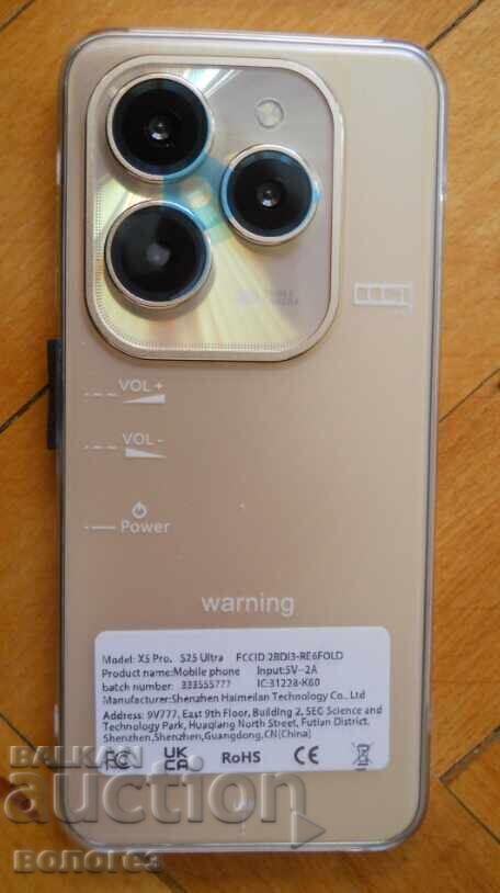 Smartphone "Astarry X5 Pro (nou, nefolosit) cu preț 100.00 BGN | € 51.13