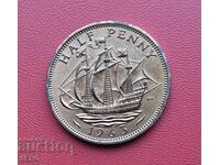 Marea Britanie - 1/2 penny 1963