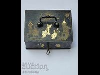 Cutie chinezească originală din secolul al XIX-lea