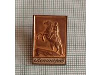 Emblemă - Leningrad, monumentul lui Petru cel Mare, Călărețul de Aramă