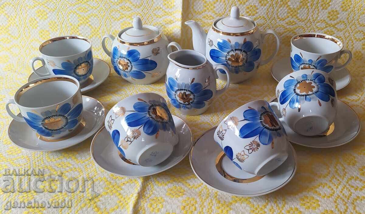 Serviciu de ceai perfect - Fabrica de porțelan Baranovski URSS cu preț € 120.00 | 234.70 BGN