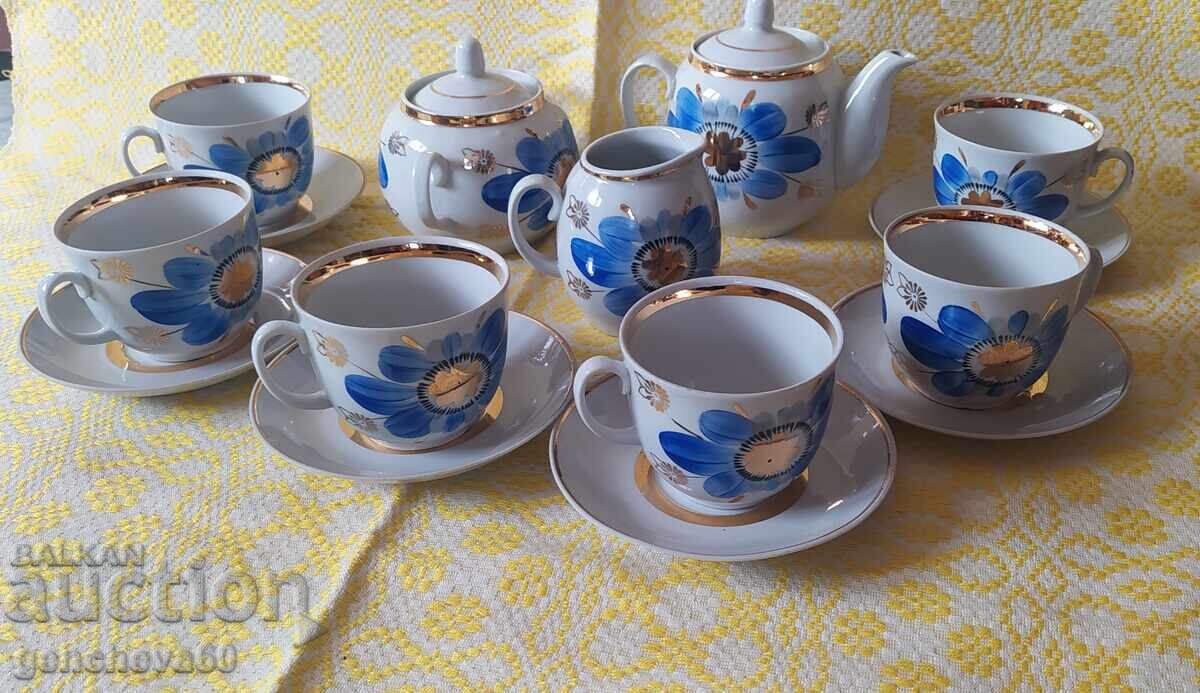 Auction  Perfect Tea Set - Baranovsky Porcelain Factory USSR