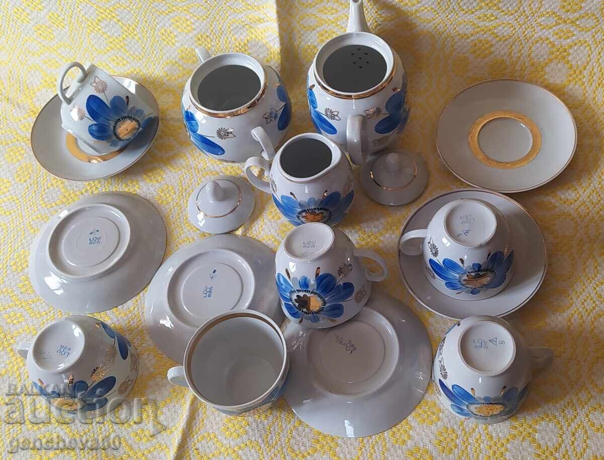 Perfect Tea Set - Baranovsky Porcelain Factory USSR - 6