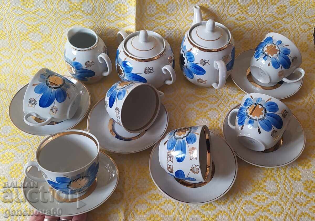 Serviciu de ceai perfect - Fabrica de porțelan Baranovski URSS - 7