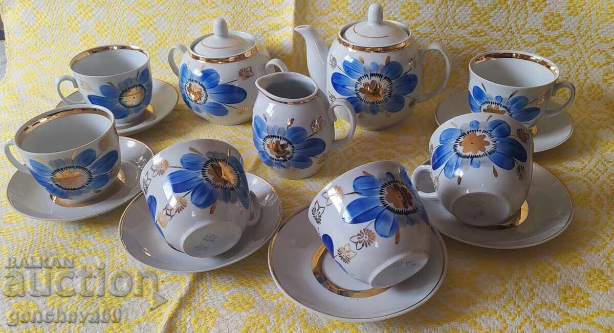 Serviciu de ceai perfect - Fabrica de porțelan Baranovski URSS