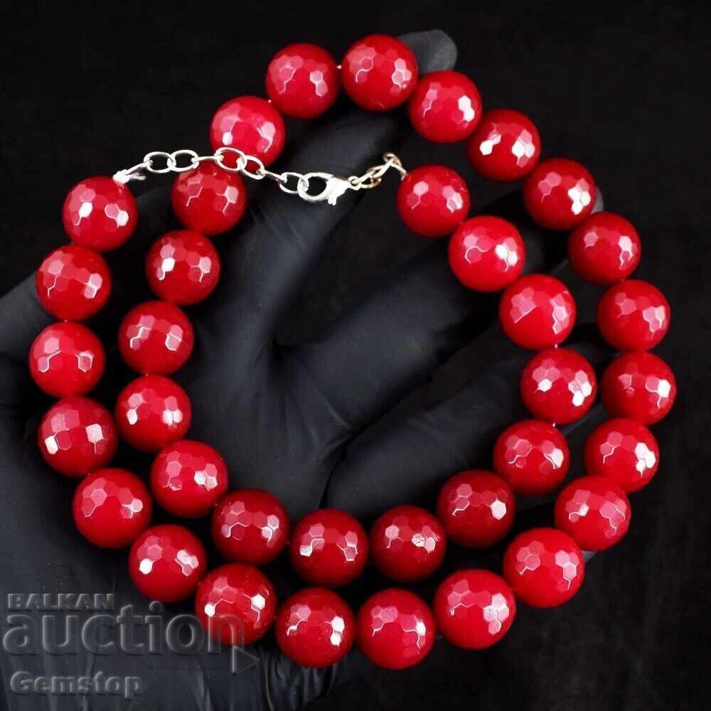 Δημοπρασία ΒΖΤ! 634 τμχ. ενδορρεδικό κολιέ από ρουμπίνι-κορούνδιο από 1στ! Δημοπρασία ΒΖΤ! 634 τμχ. ενδορρεδικό κολιέ από ρουμπίνι-κορούνδιο από 1στ!