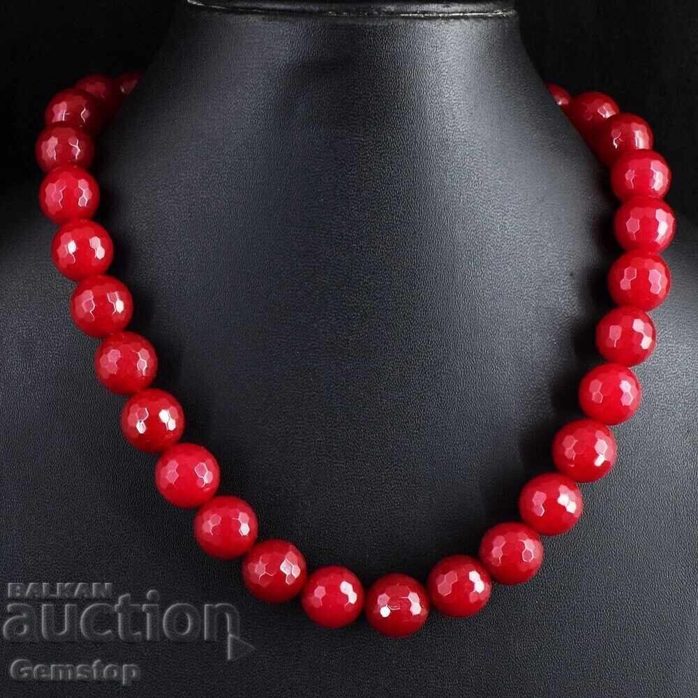 ΒΖΤ! 634 τμχ. ενδορρεδικό κολιέ από ρουμπίνι-κορούνδιο από 1στ! ΒΖΤ! 634 τμχ. ενδορρεδικό κολιέ από ρουμπίνι-κορούνδιο από 1στ!