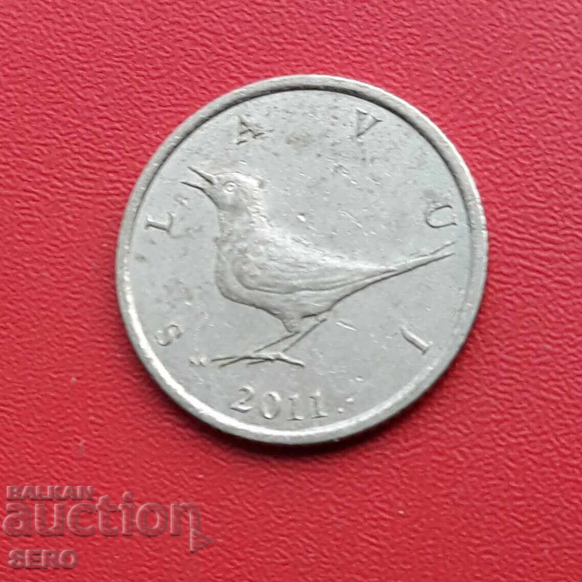 Croatia - 1 Kuna 2011 with price 0.30 BGN | € 0.15 Croatia - 1 Kuna 2011 with price 0.30 BGN | € 0.15