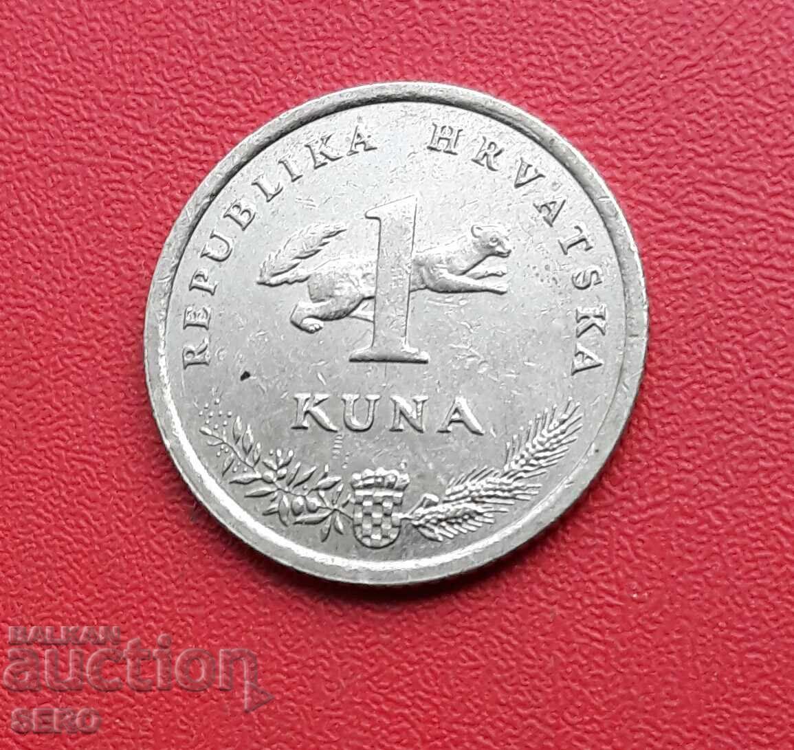 Croatia - 1 Kuna 2011 Croatia - 1 Kuna 2011