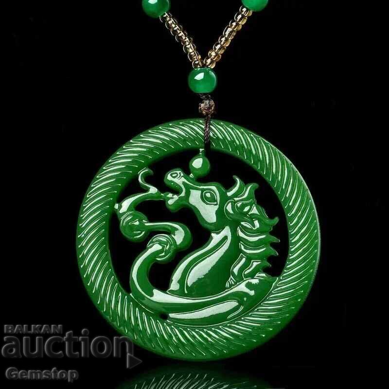 BZTs! 170 ct Natural Pendant Amulet Jade Horse from 1st! BZTs! 170 ct Natural Pendant Amulet Jade Horse from 1st!
