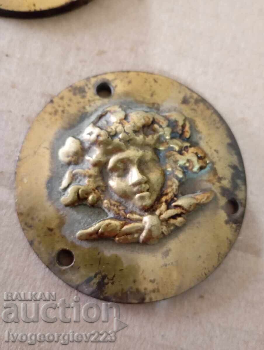 Three Baroque Ornaments, Appliques with price 99.00 BGN | € 50.62