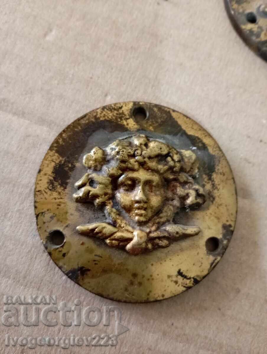 Auction  Three Baroque Ornaments, Appliques