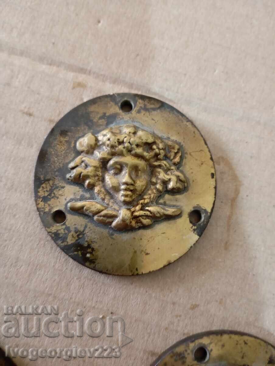 Delivery of Three Baroque Ornaments, Appliques