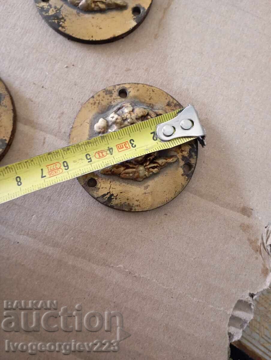 Three Baroque Ornaments, Appliques - 5