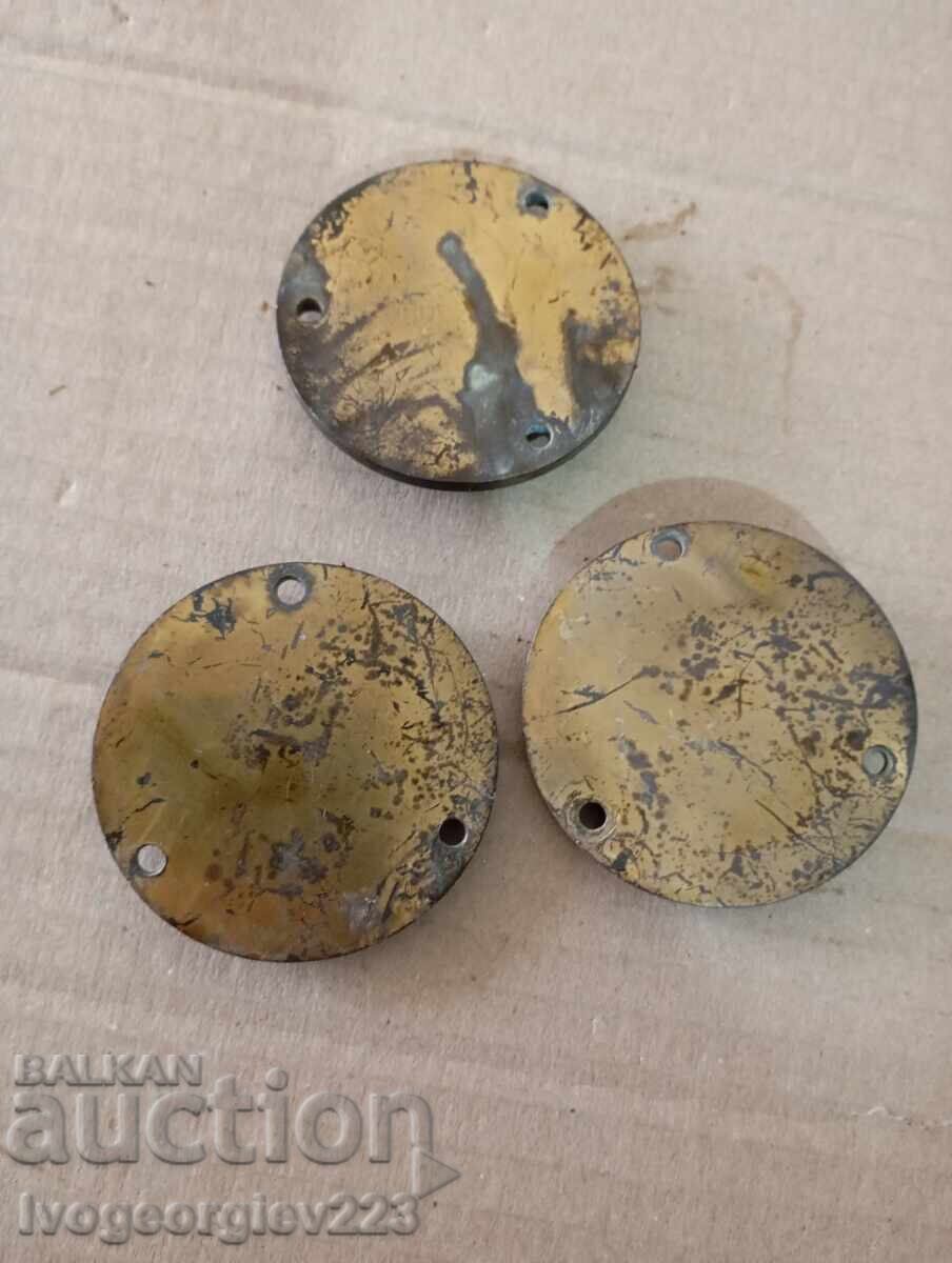 Three Baroque Ornaments, Appliques - 6