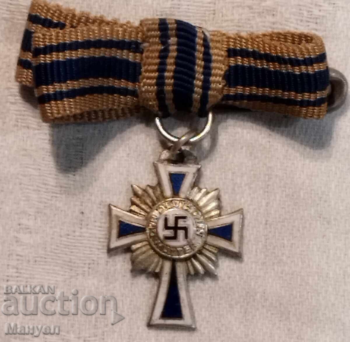 Mother's Cross II Class Third Reich, Germany, miniature Mother's Cross II Class Third Reich, Germany, miniature