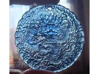 BZTs! 165 ct Natural Topaz Dragon Amulet from 1st!