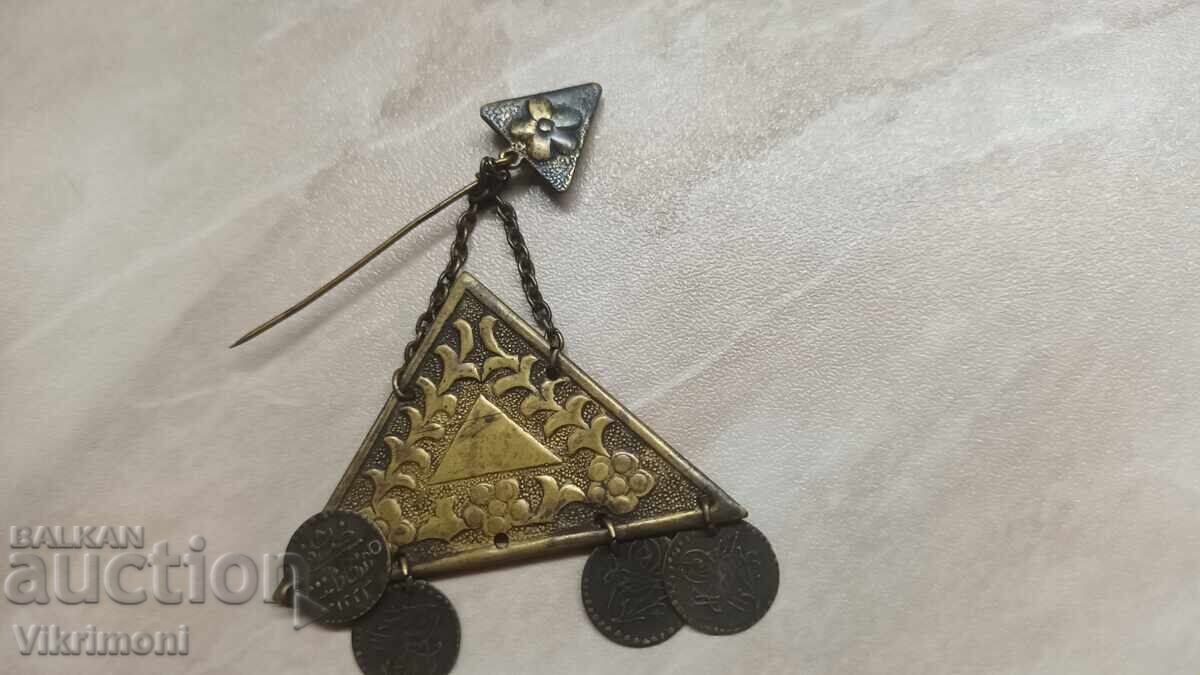 Revival-era jewelry, pin, headpiece, brooch with price 115.00 BGN | € 58.80