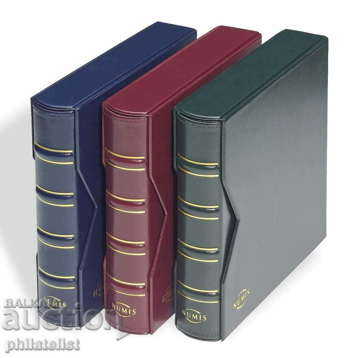 Numis album for banknotes with 20 sheets of blue color /c Numis album for banknotes with 20 sheets of blue color /c