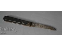 Bulgarian Old Folding Pocket Knife Knife Sickle Hammer