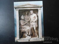 Funerary Monument of Plokjeides, GREECE, Old Postcard