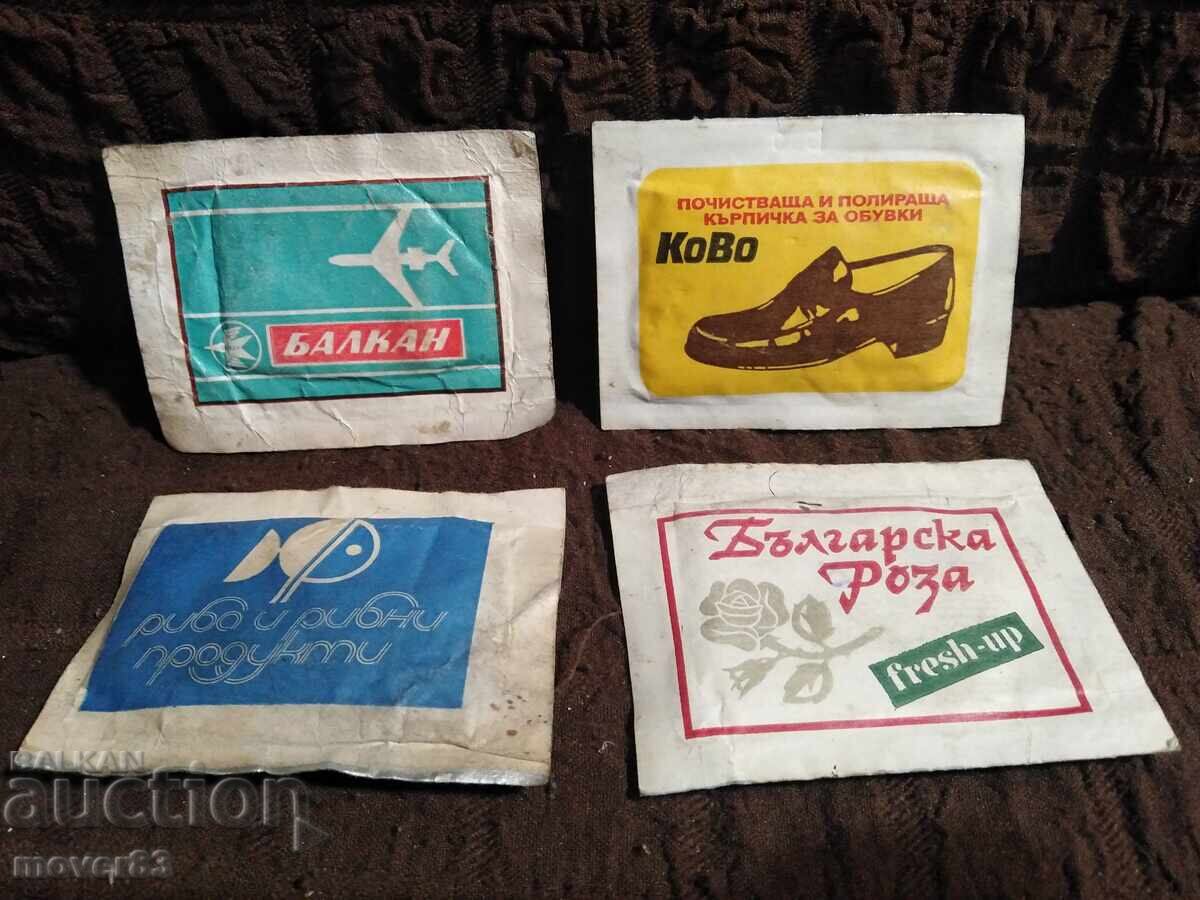 Соц. Почистващи кърпички. 4 броя Соц. Почистващи кърпички. 4 броя