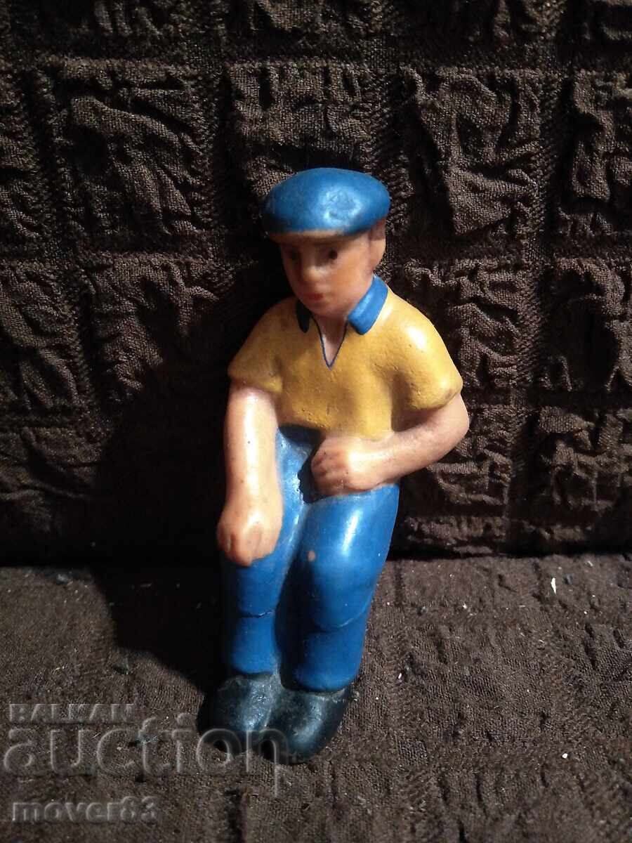 Old rubber figurine Old rubber figurine