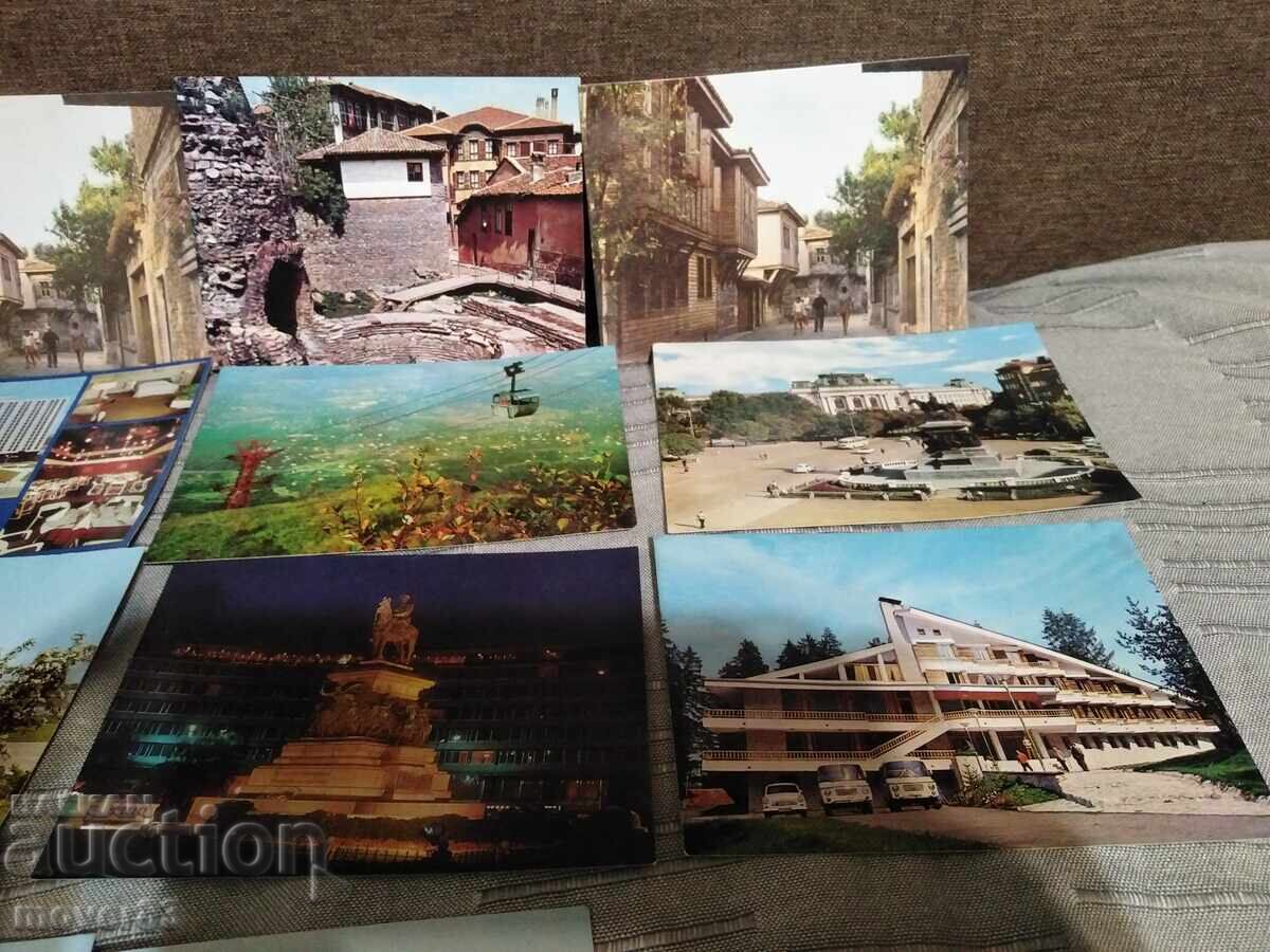 Bulgaria Postcards. Unsigned. 14 pieces with price 3.83 BGN | € 1.96 Bulgaria Postcards. Unsigned. 14 pieces with price 3.83 BGN | € 1.96