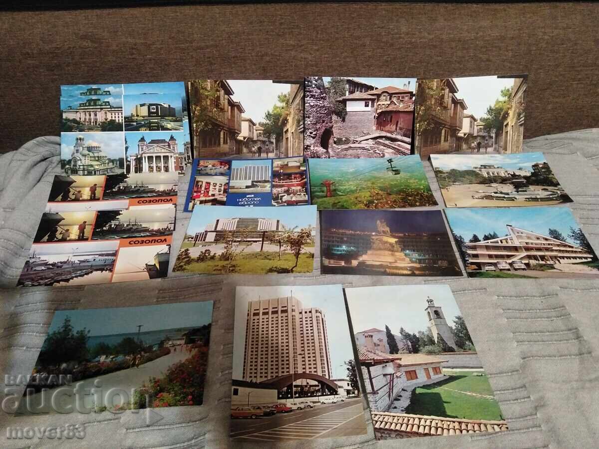 Bulgaria Postcards. Unsigned. 14 pieces Bulgaria Postcards. Unsigned. 14 pieces