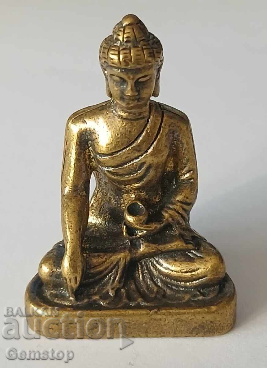 BZTs! 32 grams stylized bronze Buddha figure from 1 st! with price 3.50 BGN | € 1.79