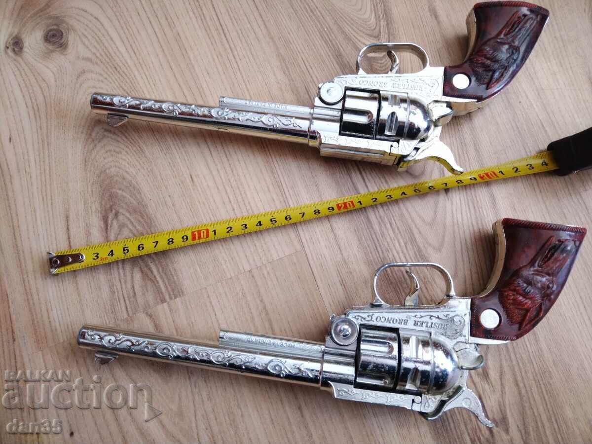 TWO OLD CAPPED REVOLVERS with price 51.00 BGN | € 26.08