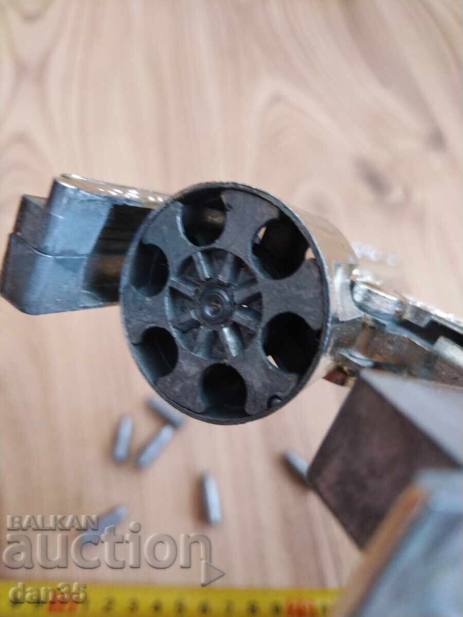 TWO OLD CAPPED REVOLVERS - 5