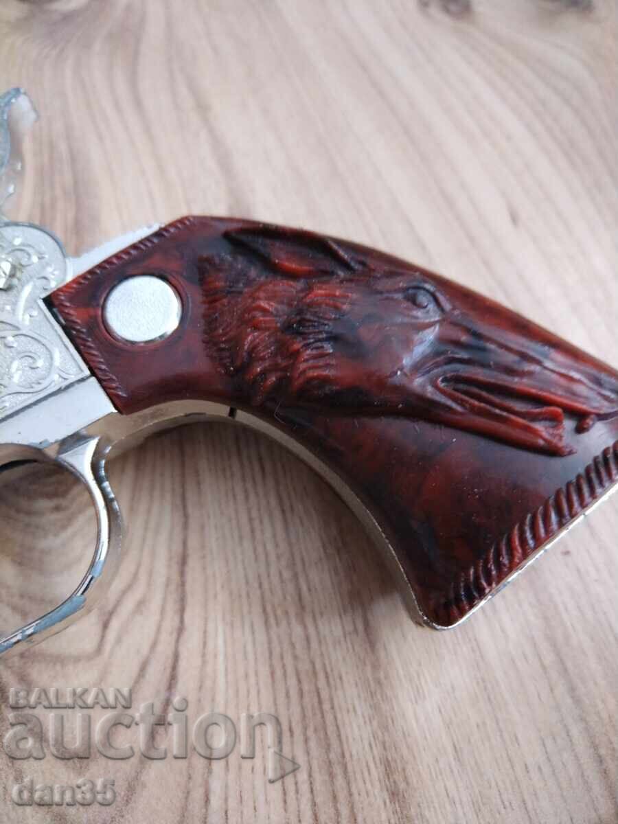 TWO OLD CAPPED REVOLVERS - 7