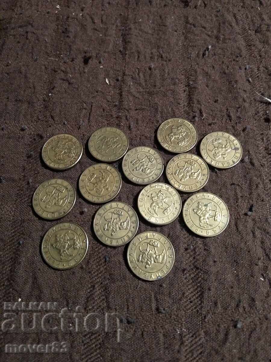 20 Leva coins 1997. 13 pieces with price 2.00 BGN | € 1.02 20 Leva coins 1997. 13 pieces with price 2.00 BGN | € 1.02