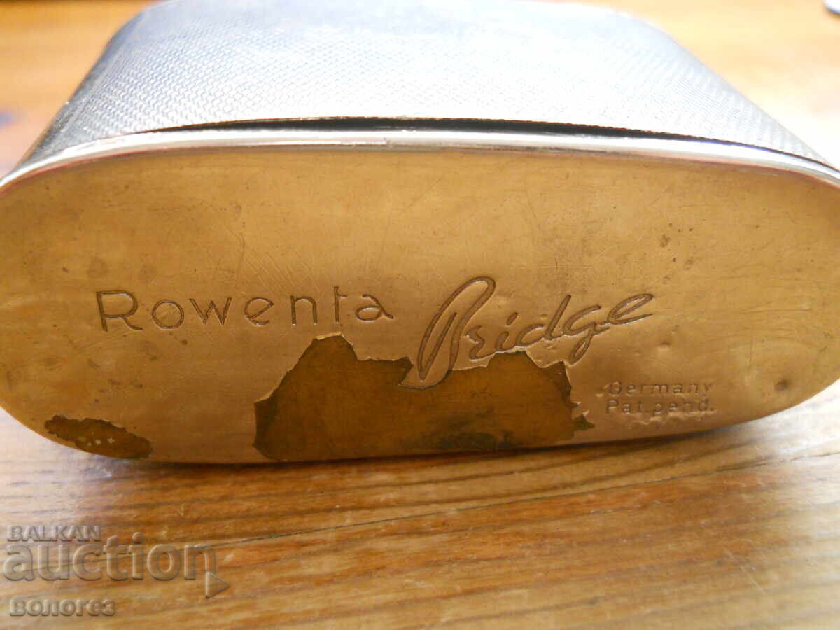 Auction  Old table gasoline lighter "Rowenta Bridge"