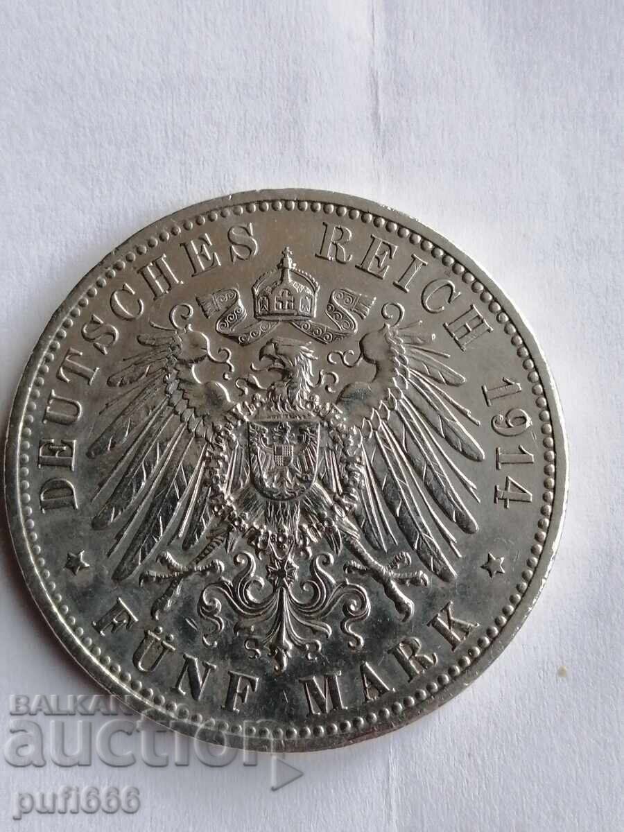 5 марки 1914