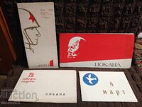 Social Invitations 60s. 4 pieces