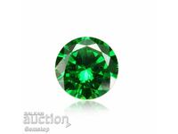 BZTS! 4.10 ct. set de difuzie safir rotund de la 1st!