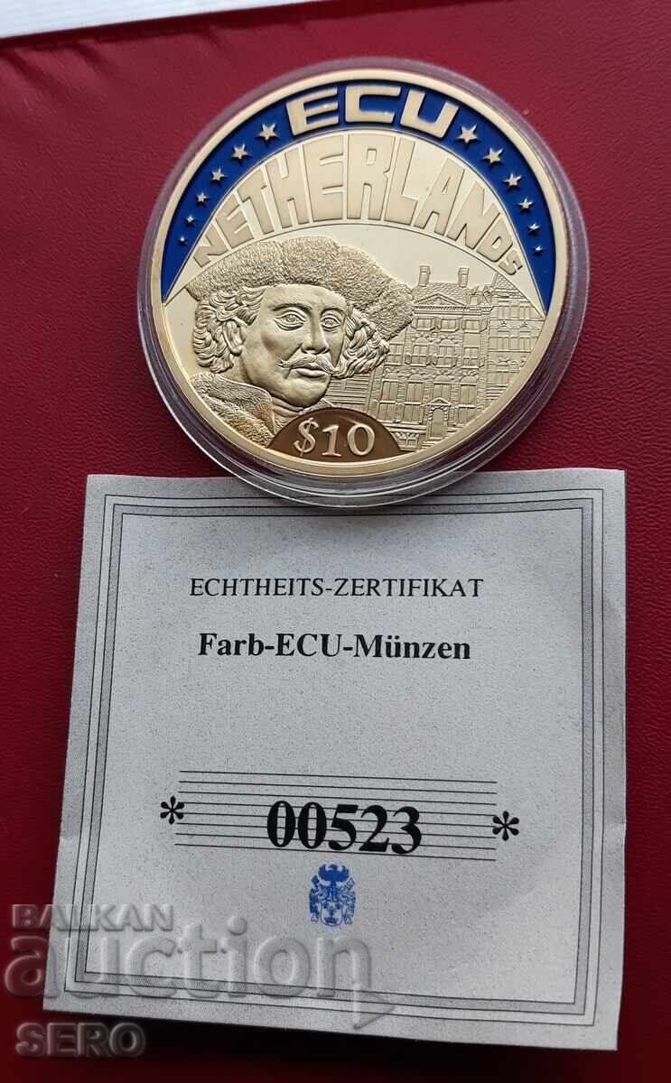 Liberia - 10 dolari 2004 - Olanda