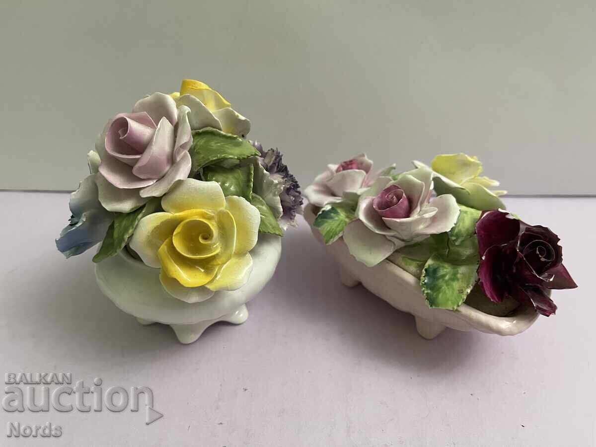 Porcelain flowers with price 4.23 BGN | € 2.16 Porcelain flowers with price 4.23 BGN | € 2.16