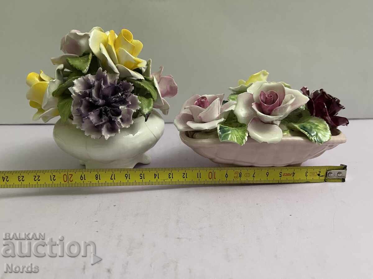 Porcelain flowers - 6 Porcelain flowers - 6