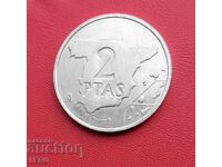 Spain-2 pesetas 1984