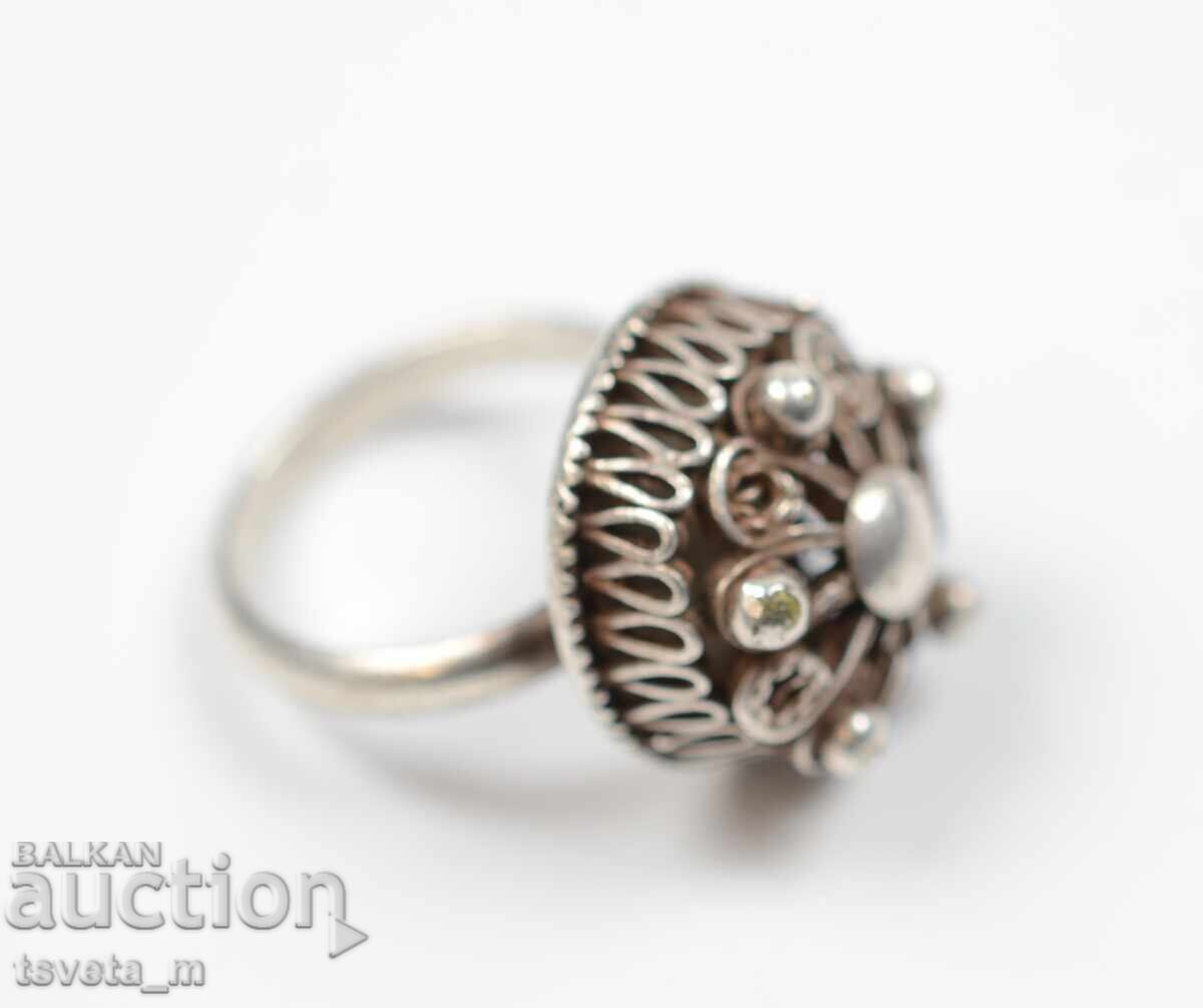 Αρχαίο ασημένιο δαχτυλίδι Βασίλειο της Βουλγαρίας 6,6 γρ με τιμή 32.00 BGN | € 16.36 Αρχαίο ασημένιο δαχτυλίδι Βασίλειο της Βουλγαρίας 6,6 γρ με τιμή 32.00 BGN | € 16.36