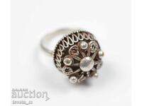 Inel de argint vechi Regatul Bulgariei 6,6 gr