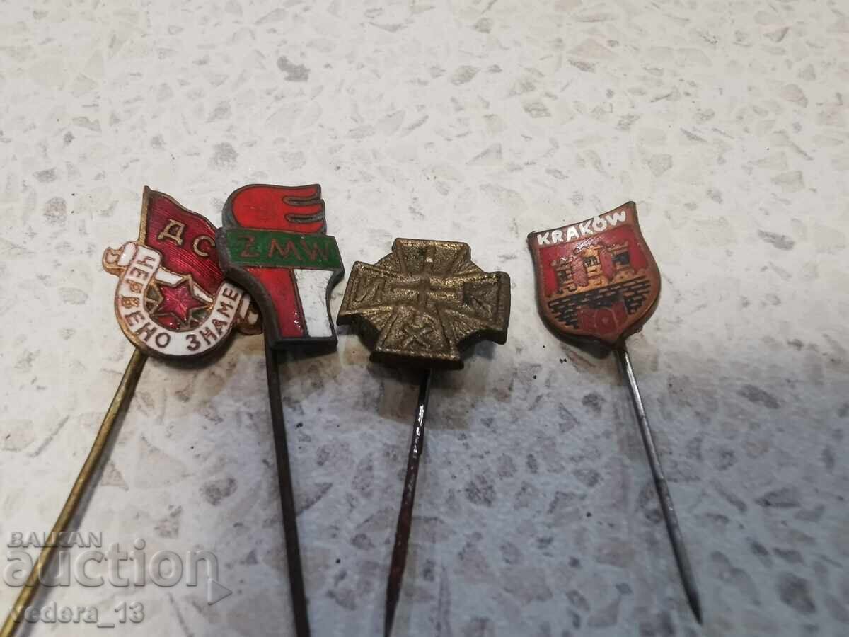 LOT BADGES-EMAILBRONZE with price 13.00 BGN | € 6.65