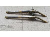 Διπλό σετ πιστόλια πιστόλι πιστόλι ρεβόλβερ μπούλι σισάνε