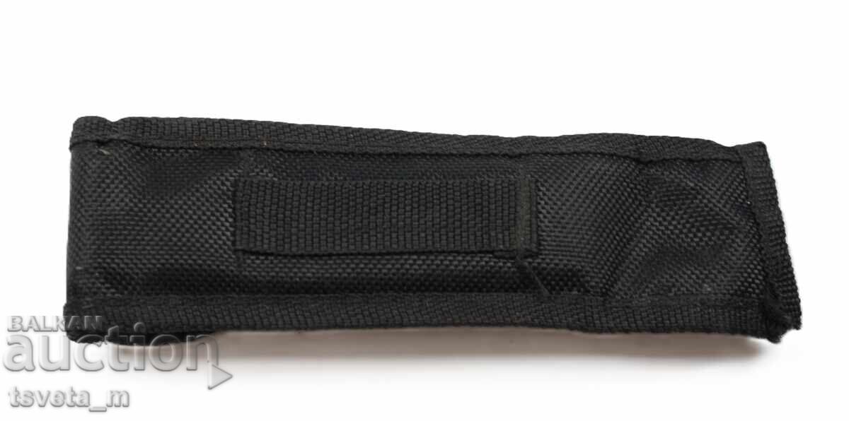 Automatic pocket knife with sheath and compass - 5