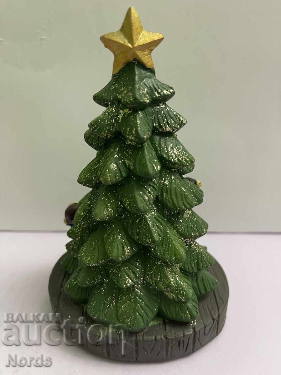 Аукцион Коледна фигурка Светеща елха