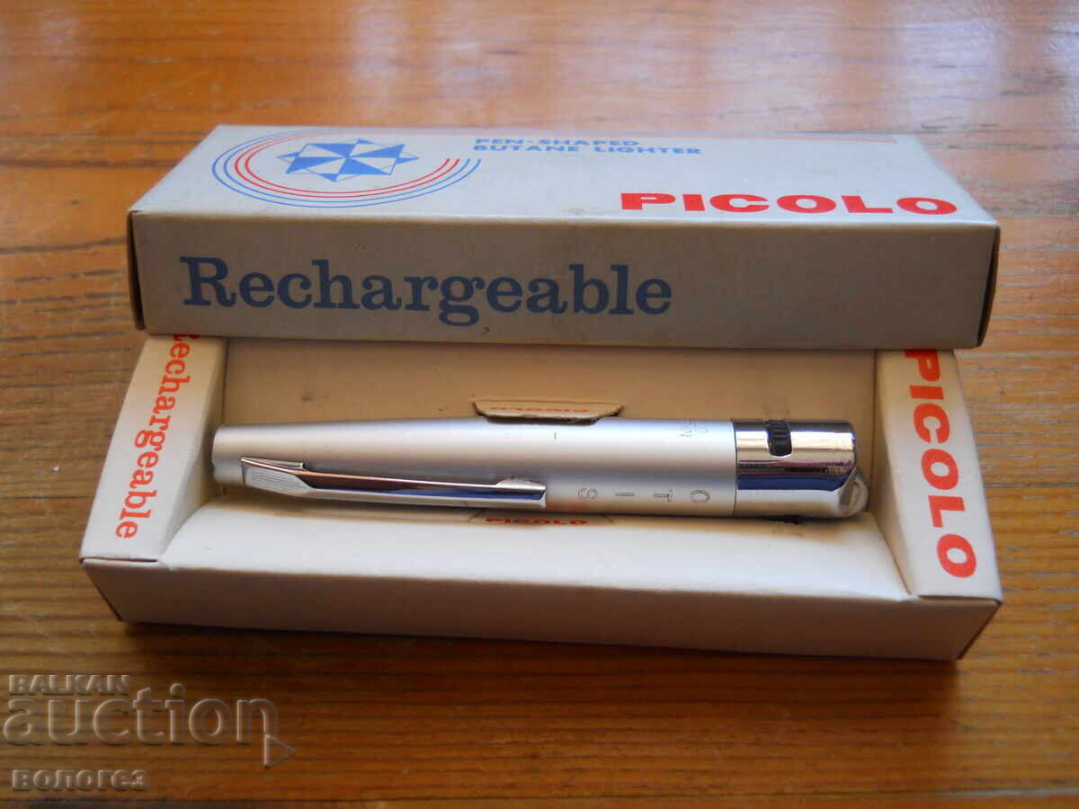 "Picolo Rechargeable" Gas Lighter