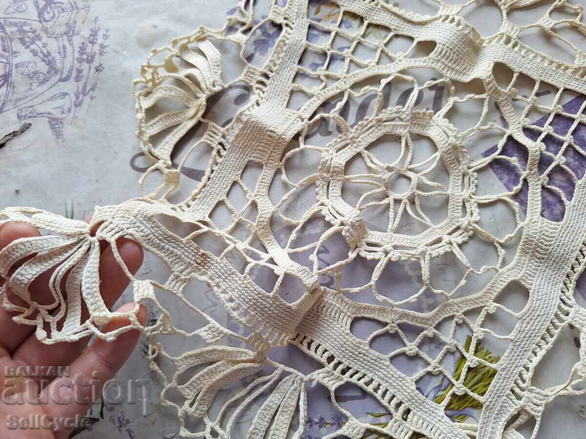 ✅ HANDMADE KNITWEAR/LACE/SQUARE❗ with price 1.51 BGN | € 0.77